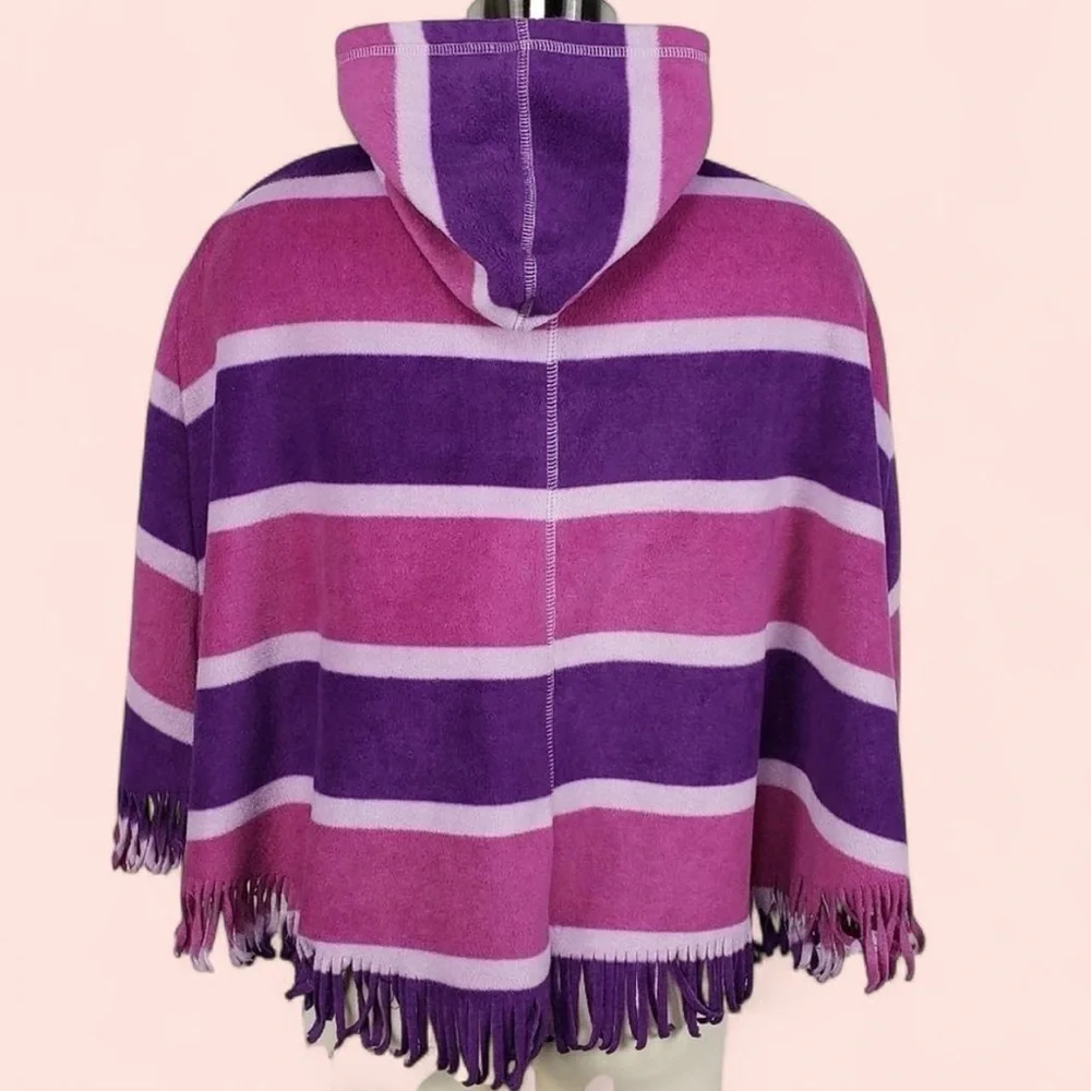 Y2K Gap Kids fleece poncho 6 7
